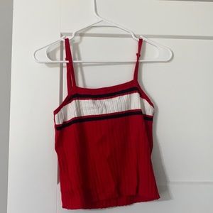 H&M red tank top